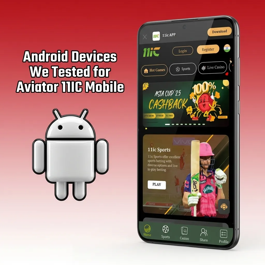 Collage of Android phones from budget to flagship used to test Aviator 11IC mobile performance