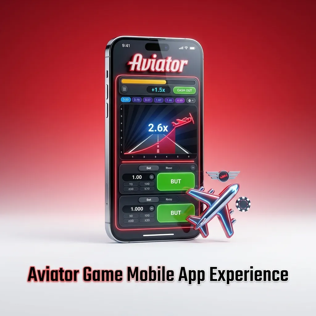 Person holding smartphone playing Aviator casino game app with large cashout buttons and mobile-friendly interface