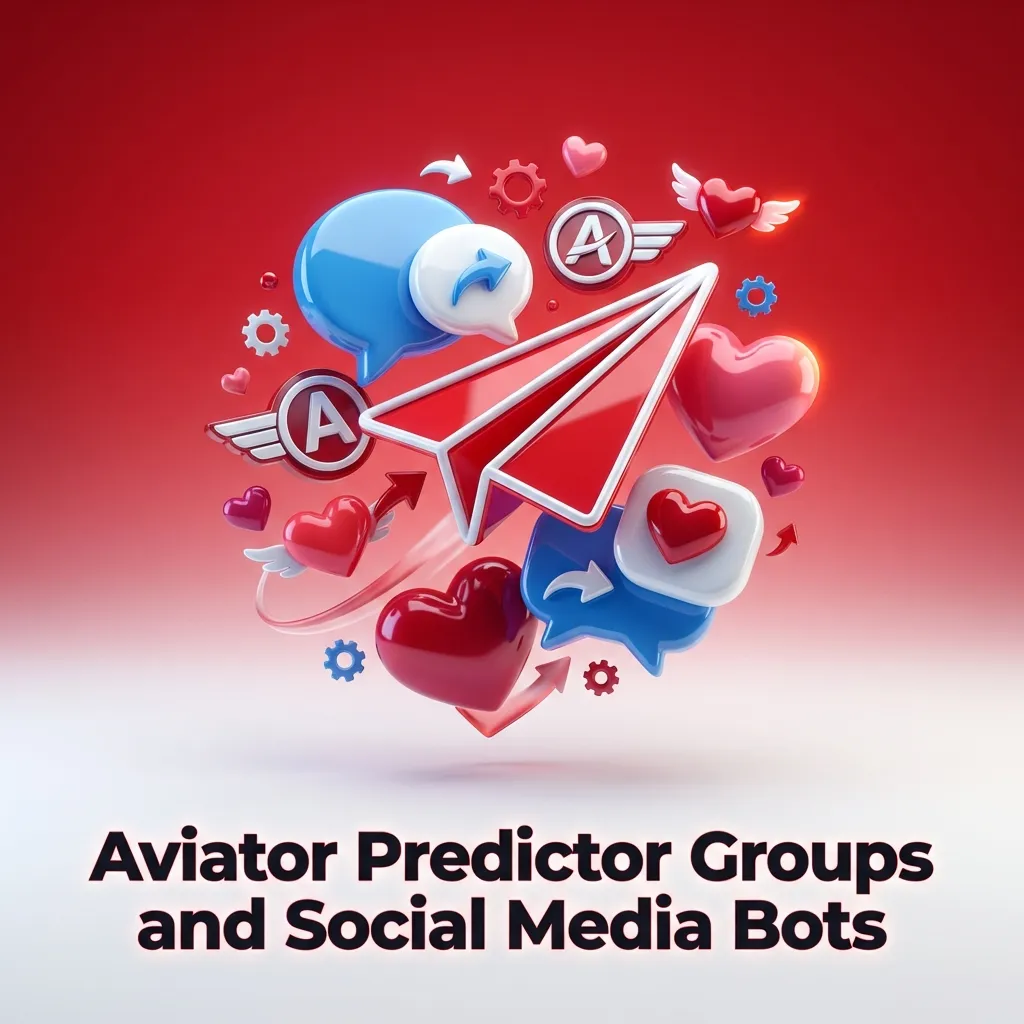 Illustration of social media chats and bots promoting fake Aviator Predictor hacks and scams with warnings about fraud.