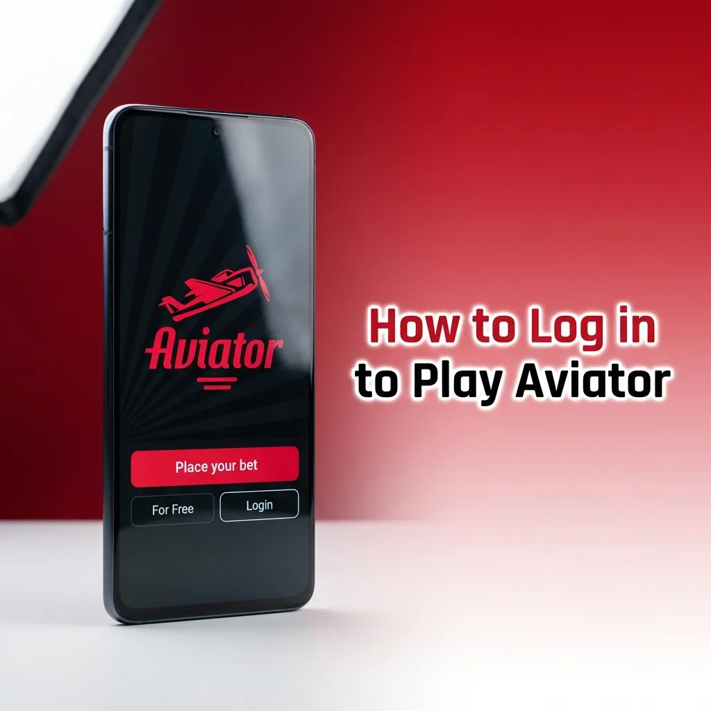 Illustration of a user logging into Aviator on Jeetwin via mobile, email, or social account before entering the game lobby