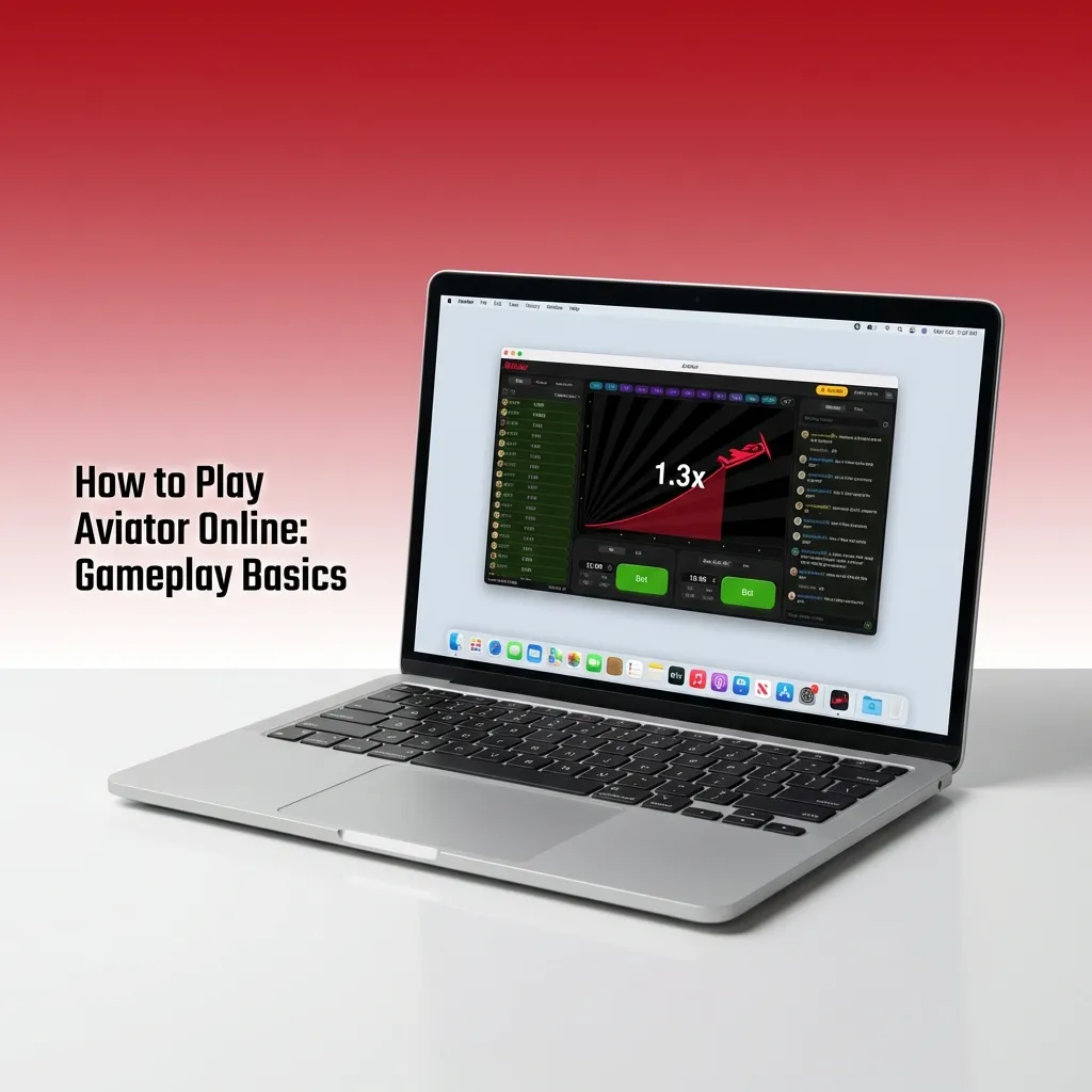 Animated Aviator game screen showing rising multiplier, flying plane, bet controls, cash out button, and recent round results