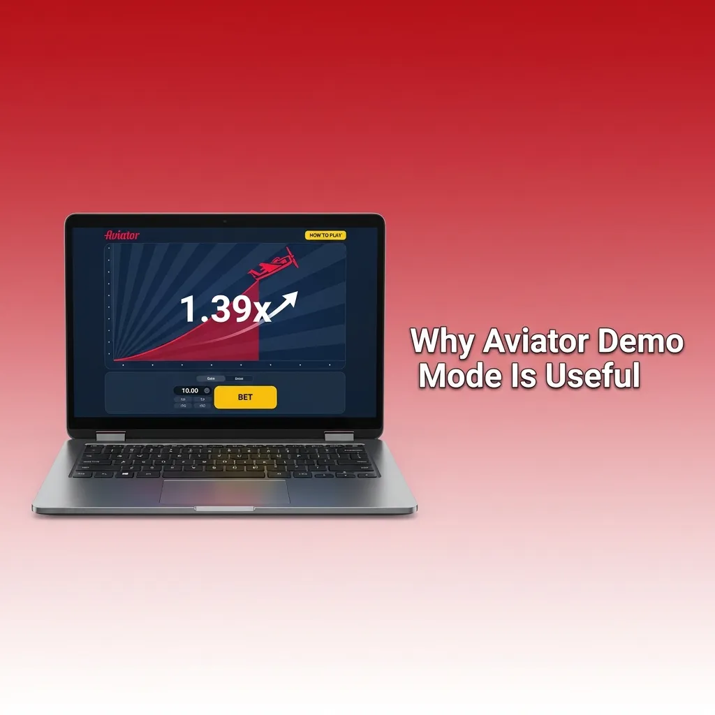 Indian player testing Aviator crash game in demo mode with virtual credits, showing plane, multipliers, and controls on screen
