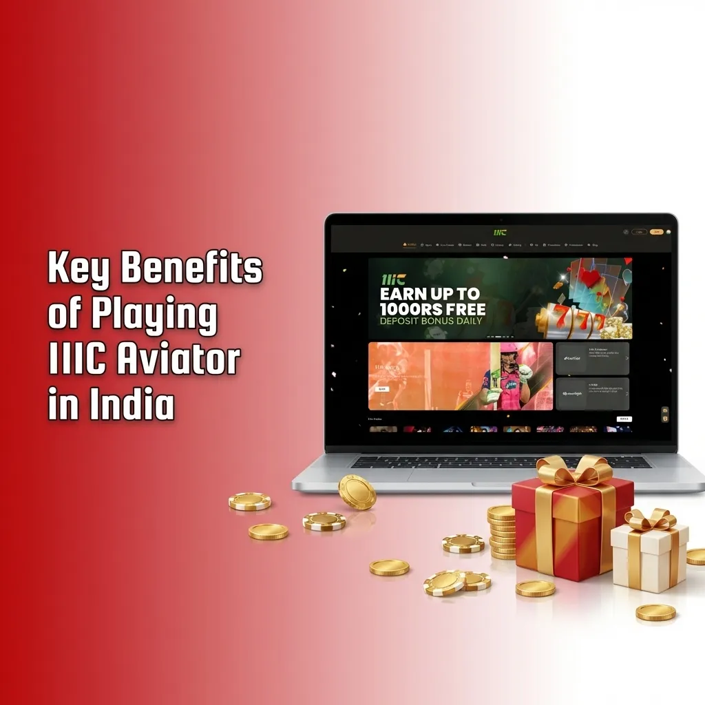Infographic highlighting key benefits of 11IC Aviator in India: high RTP, live chat, stats, auto bet, low bets, instant updates